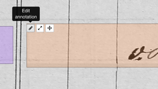 Edit annotation