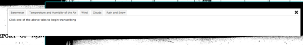 Open transcription tab