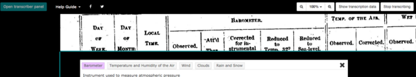 Stop transcribing